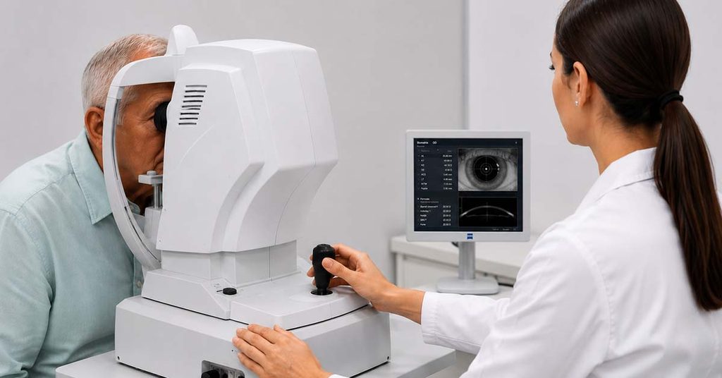 Biometria óptica: como é definido o grau da lente intraocular na cirurgia de catarata